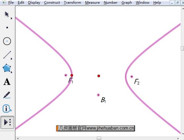 几何画板画双曲线,原来这么牛