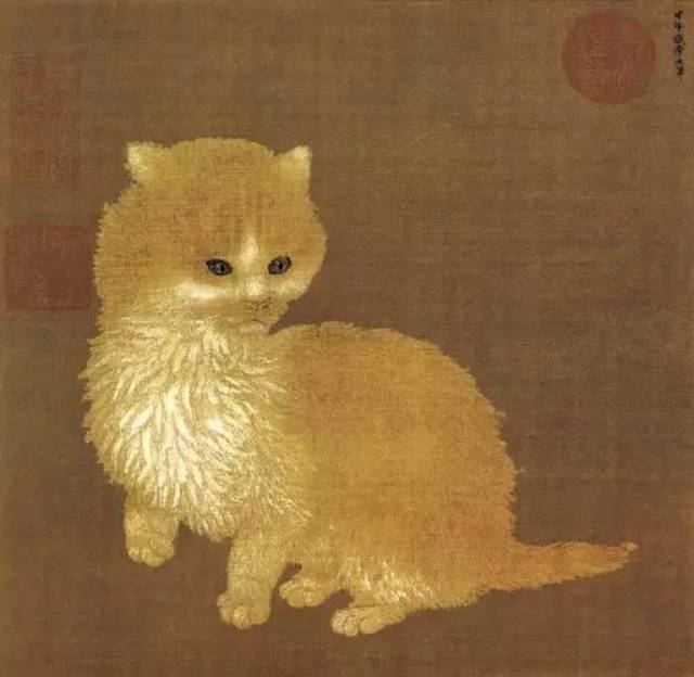 古代名画中的猫