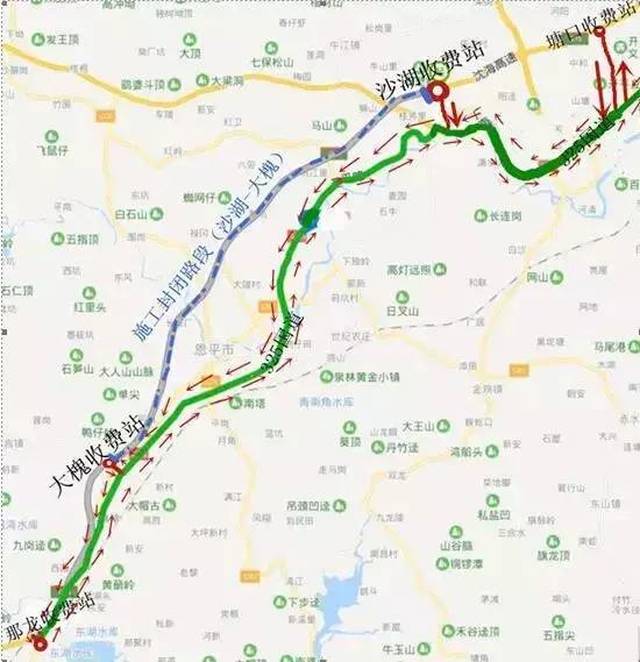 4月16日沈海高速这路段拆除三座天桥,双向封闭9个小时!