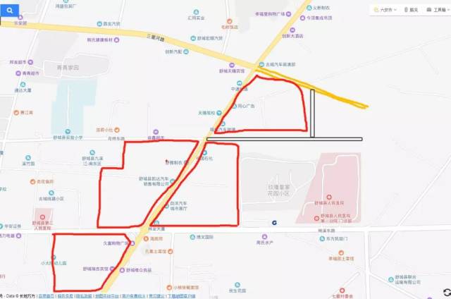 舒城:疑似万达广场舒城地标项目规划!