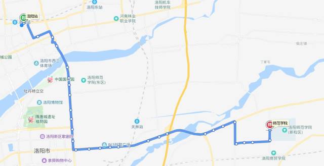 最新最全,洛阳城际公交线路,时间,票价.