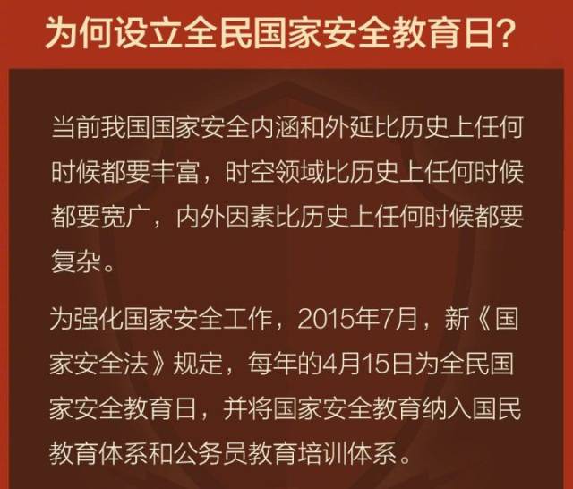 维护国家安全,共筑钢铁长城.