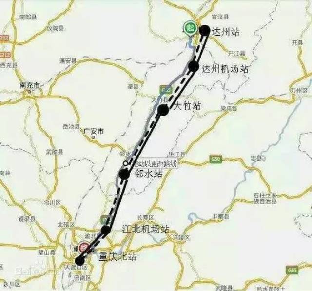 重庆规划三条到广安的铁路都怎么样了.两地的交通将迎来重大升级