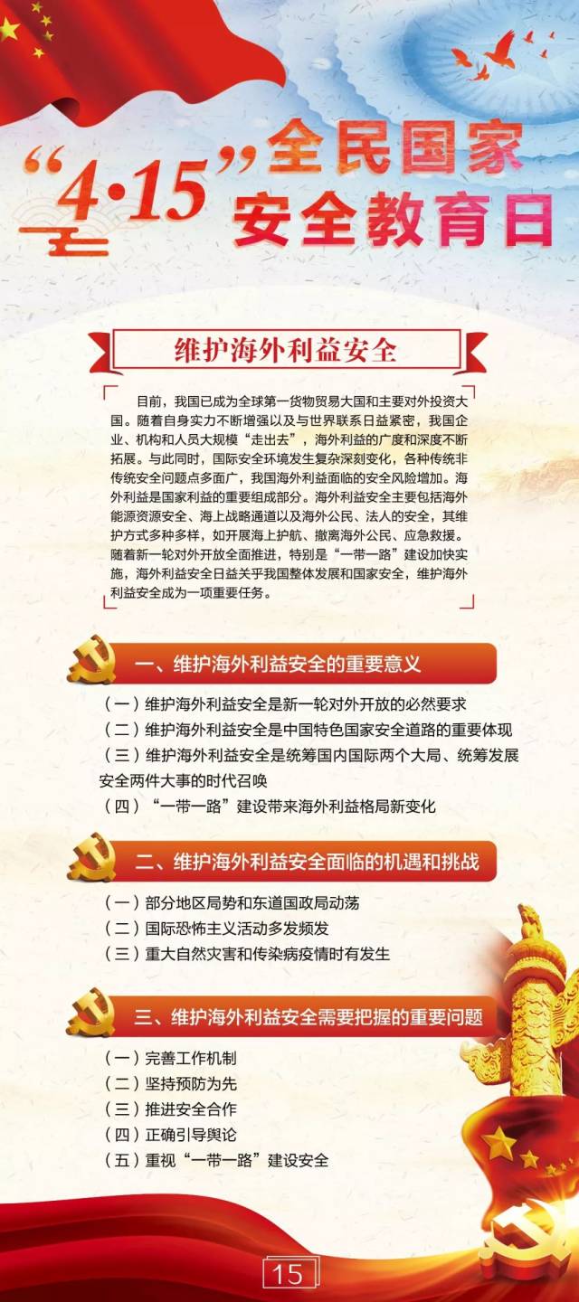 4·15全民国家安全教育日:增强全民国家安全意识,维护