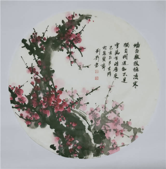 心无旁骛 纵情梅花—画家刘影作品欣赏