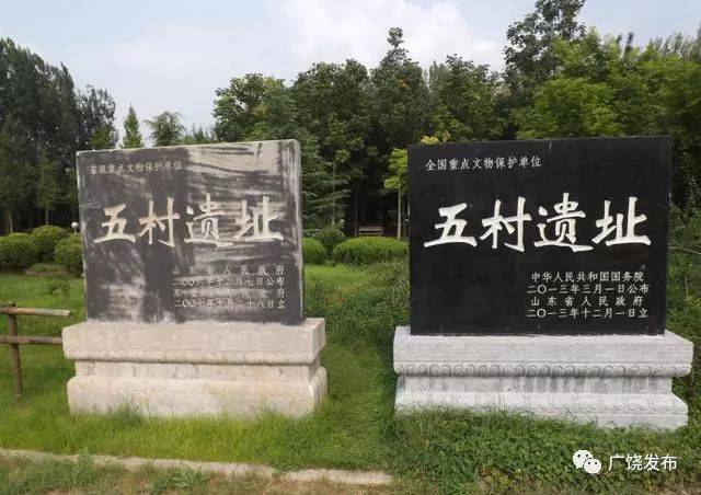 俗称"傅家顶盖子"或称"摩天岭",是新石器时代大汶口文化遗址,是鲁北