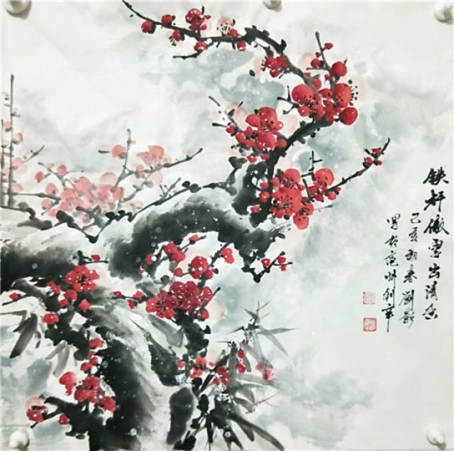 心无旁骛 纵情梅花——画家刘影作品欣赏