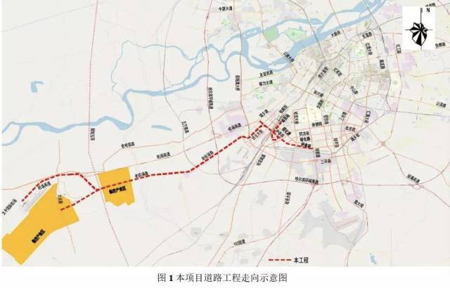 哈尔滨机场要通智轨了20日开工的迎宾路高架将为它预留空间