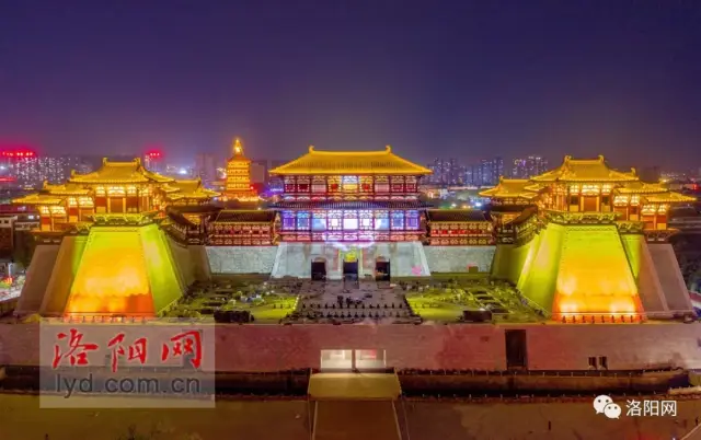 阳应天门灯光秀表演时间确定!每晚三场(内部照曝光)