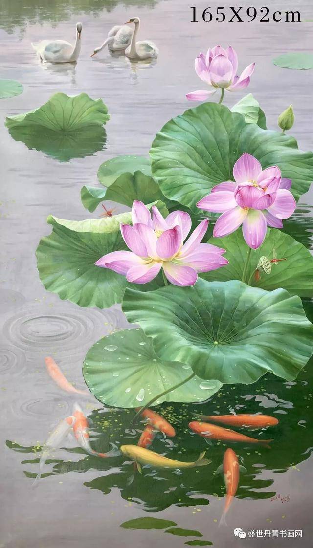 清风徐来香满堂——朝鲜油画【荷花】专场推荐!