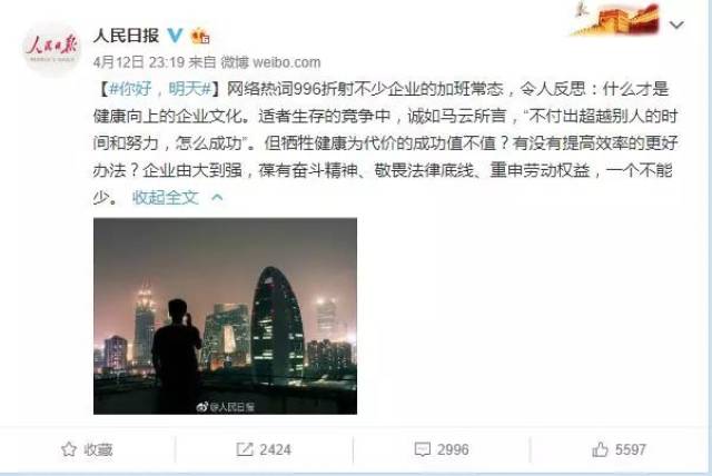 996的工作模式,究竟是福报还是剥削?