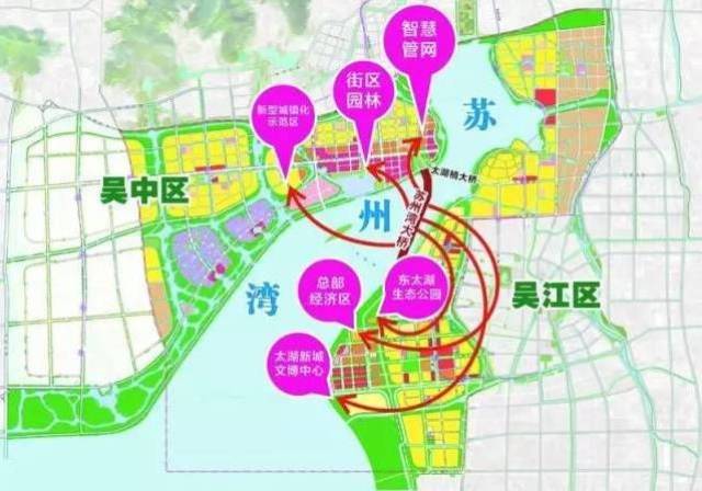 苏州湾板块实力抢镜!吴江吴中太湖新城后起之秀牛气冲天