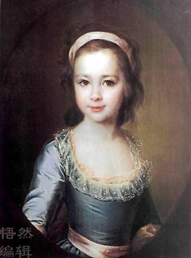 罗科托夫(1736-1808),俄罗斯著名肖像画画家,彼得堡艺术学院美术院士