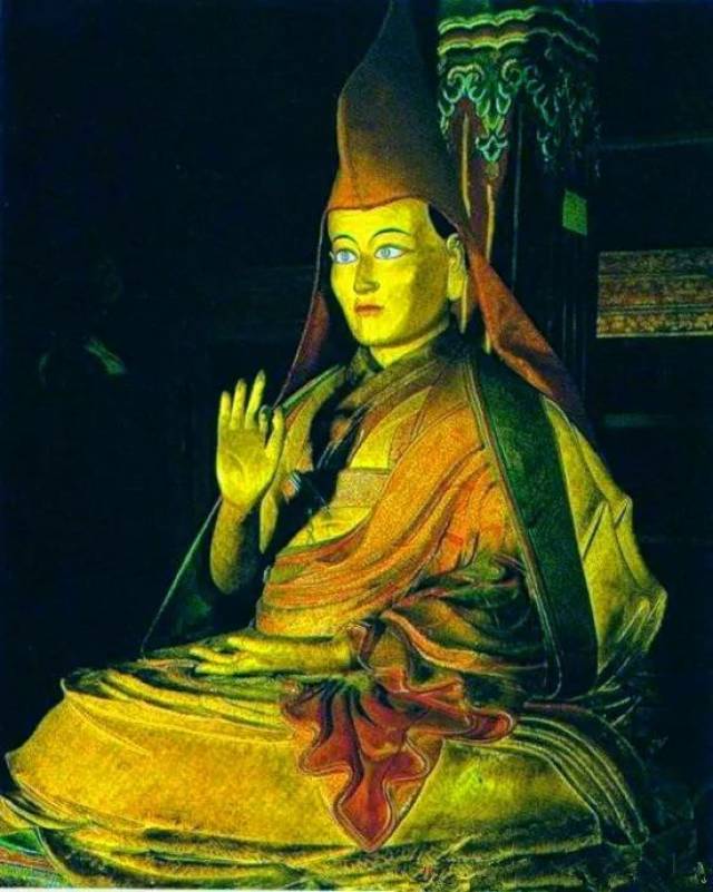 七世达赖喇嘛格桑嘉措,1708年生于多康理塘地方,1757年圆寂于布达拉宫