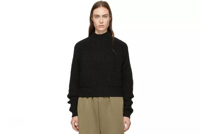 jil sander beige cashmere sweater
