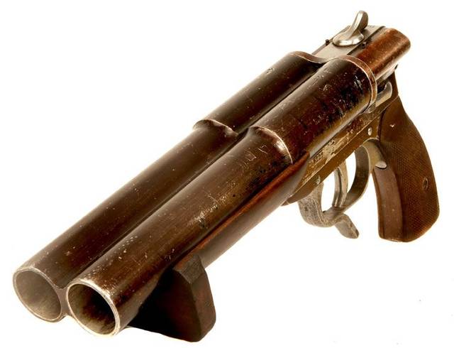 二战德国的信号枪不光能发信号,还能打坦克?