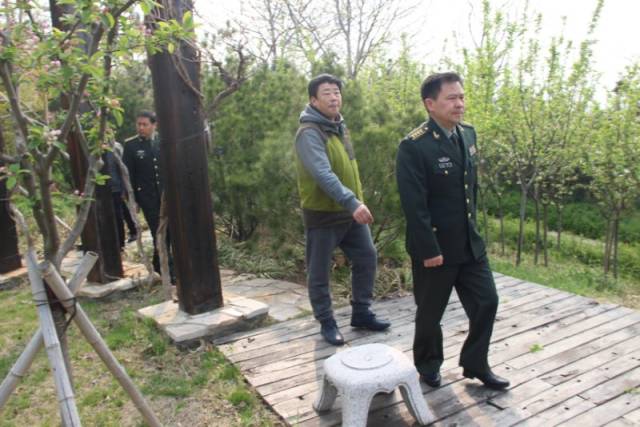 缪毅检查调研秦山岛海防建设