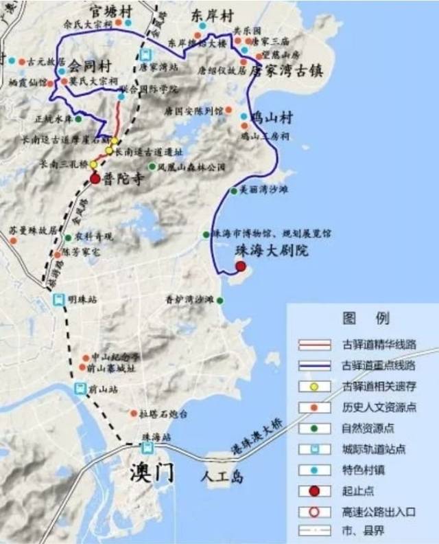 一条 香山古驿道串联起珠海的人文历史  穿过 城市绿肺,徒步凤凰山