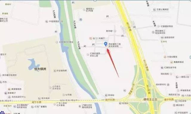 公务员考试省直各考点考场分布图