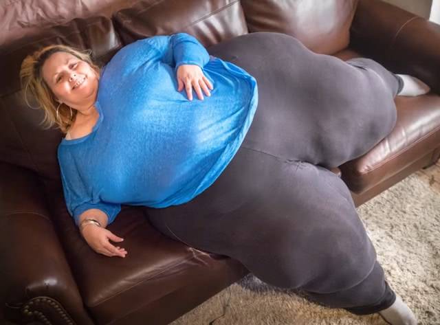 世界上最胖的女人之一,750斤的体重,生活中却有很多追随者!
