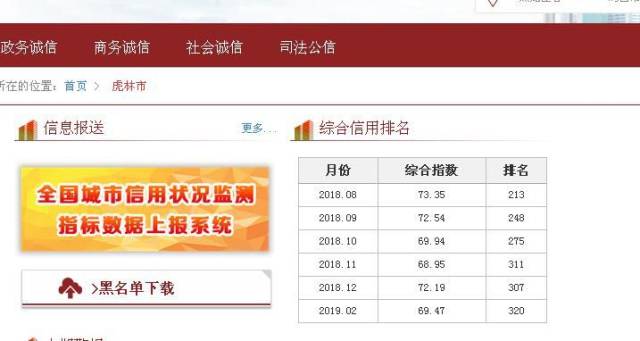 【优化环境】虎林市营商环境局政务服务中心 为全国信用信息共享平台提供信用数据