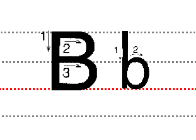 二十六个大小写字母规范的书写方法