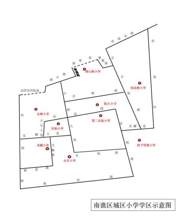 重磅消息!滁州南谯区2019年中小学学区方案公布,附具体学区!
