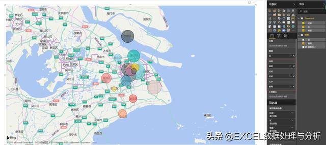 Power Query获取上海市各区的经纬度