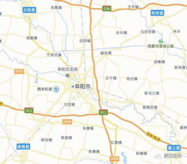 阜阳市别称汝阴,颍州,顺昌,下辖颍州区,颍东区,颍泉区,界首市,临泉县