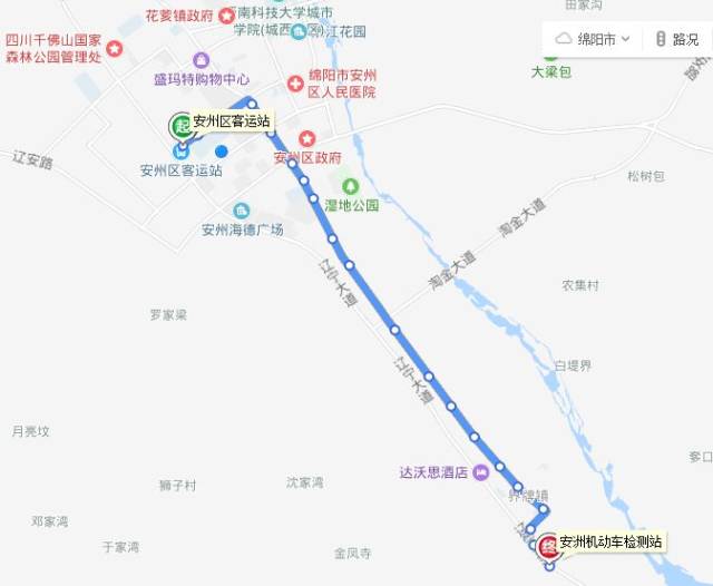 到底该坐几路车?安州区公交路线图,州哥帮你整理好了,快来看