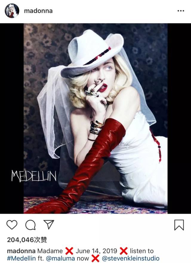 (图源:instagram账号@madonna)