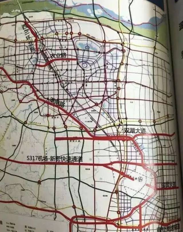 新建科学大道高架,渠南路 ,大河路西延等快速路工程.