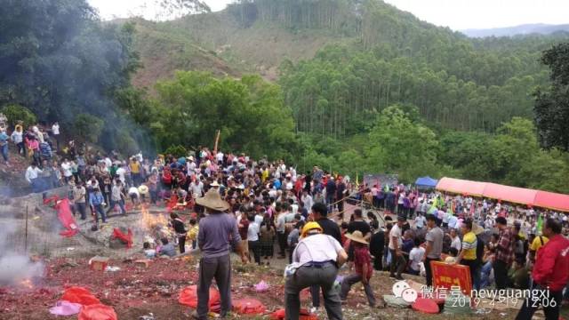 武宣县三里镇旺村,是廖盛泰的居住地,各地廖氏子孙回来,也会到祖居地