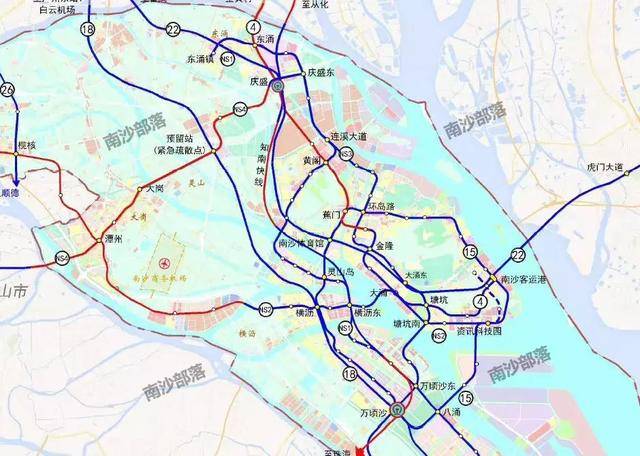 新一轮地铁规划广州市发改委最新咨询回复南沙业主喜忧兼具