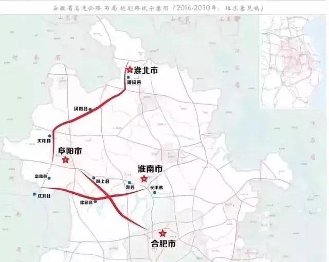预计2019年6月体完工 05 阜阳至霍邱至合肥高速今年开建 阜阳至霍邱