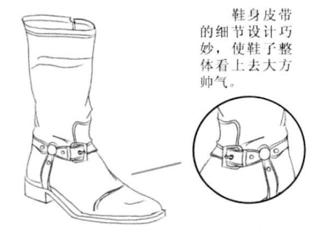 【绘画教程】漫画服饰技法-鞋的绘制