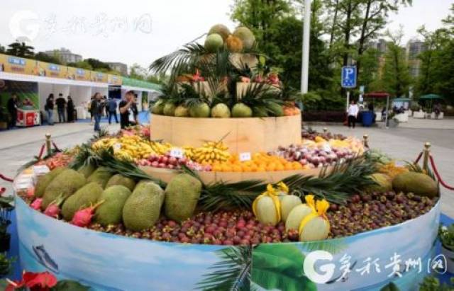广西防城港市东南亚水果海鲜美食节走进贵阳v水果创意美食节图片