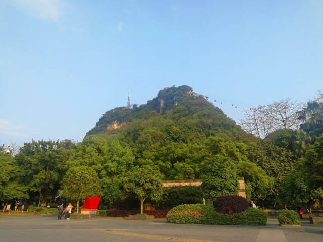 柳州古八景寻踪,天马腾空,柳宗元最喜欢游玩的一座山