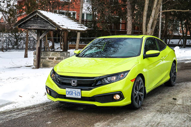 进口卖得很贵的平民本田!赏析2019款思域civic coupe