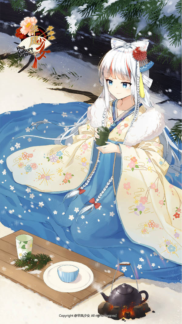 当国风遇上美少女——华风少女·中国娘24节气壁纸惊艳来袭!