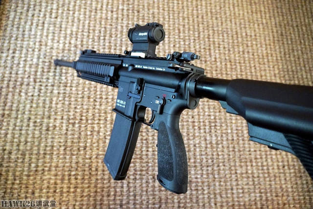 原创美国华人展示mr556a1步枪"吃鸡名枪"hk416民用型