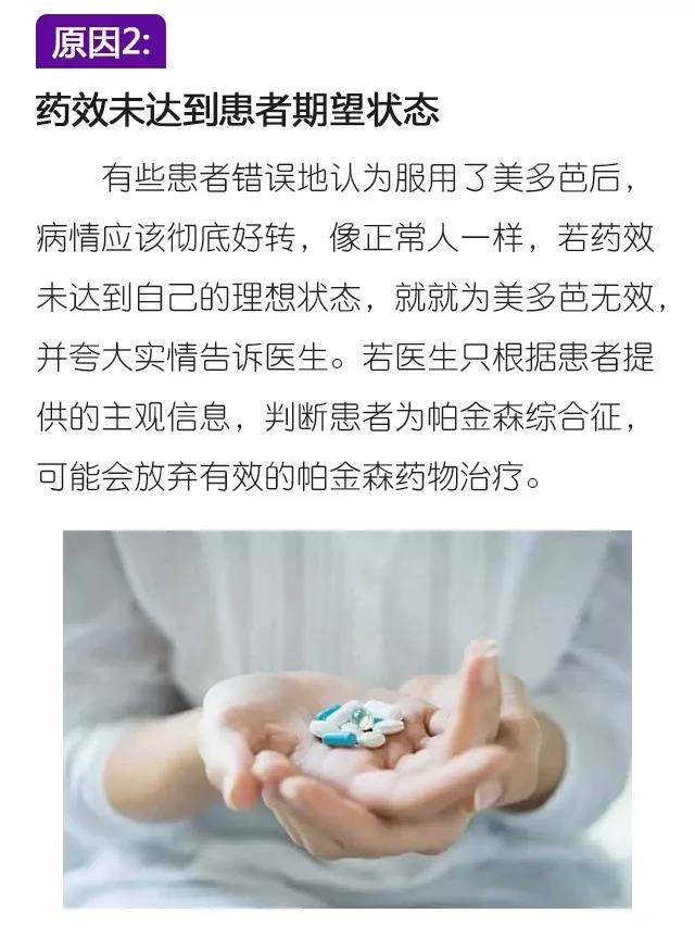 为什么有的帕金森病人吃美多芭效果不好？