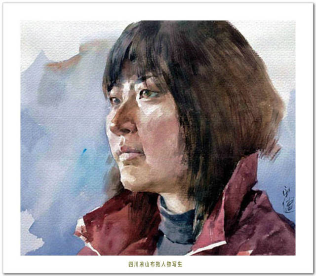 悠扬之美 中国画家刘永健水彩人物画作品赏析