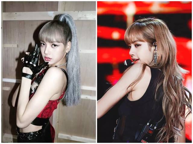 舞台上的 lisa 性感火辣,气场全开.