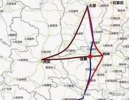 产生了多种方案,如洛阳提出的由晋城东站引出的晋城—济源—洛阳直连