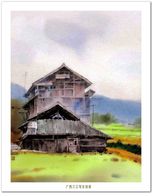 冲淡之美 -- 中国画家刘永健水彩风景写生画作品赏析