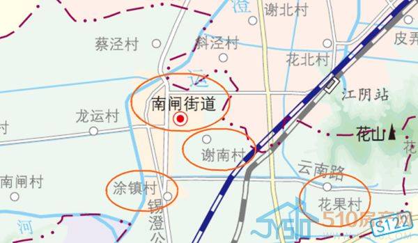 【进度】南沿江高铁江阴段已于4月23日开工建设,拆迁涉及范围