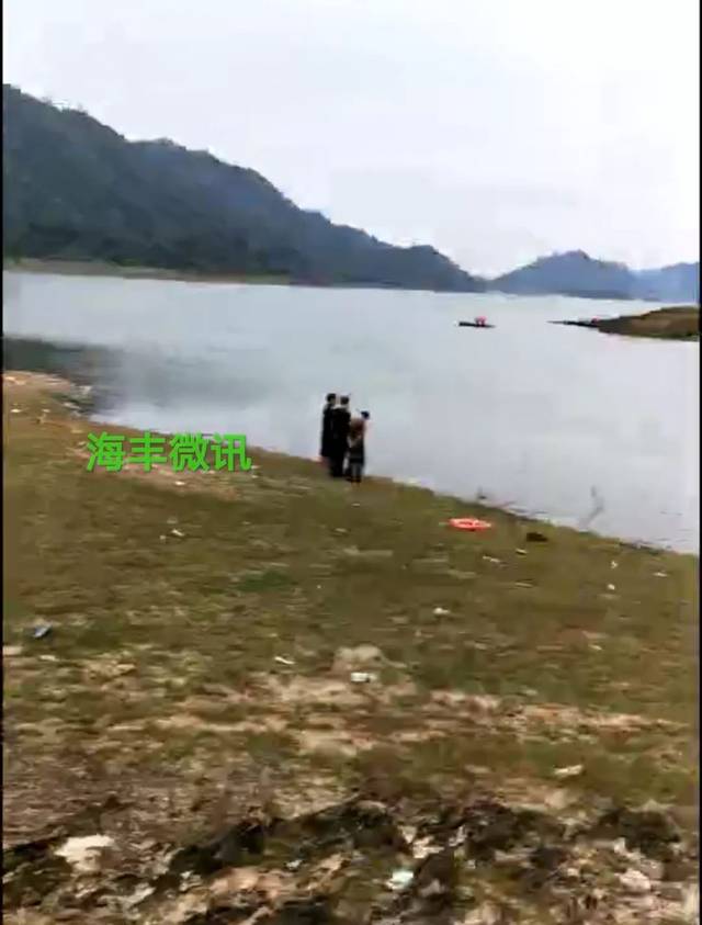 海丰青年水库附近一钓友溺水失踪