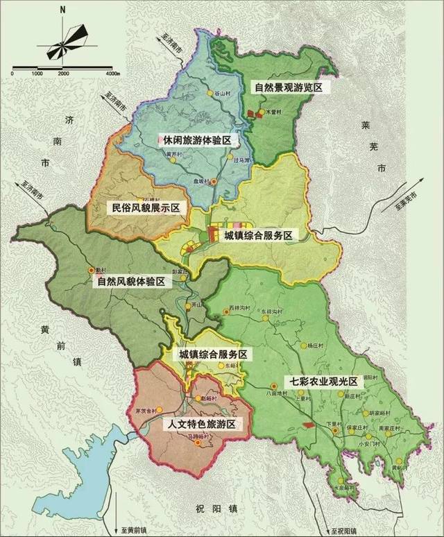 泰安市下港镇总体规划公示!