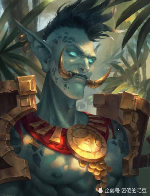 魔兽世界:光德与赞达拉巨魔的同人图集